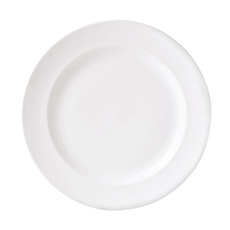 Steelite Monaco Vitrified Porcelain White Round Vogue Plate 20.25cm Pack of 24