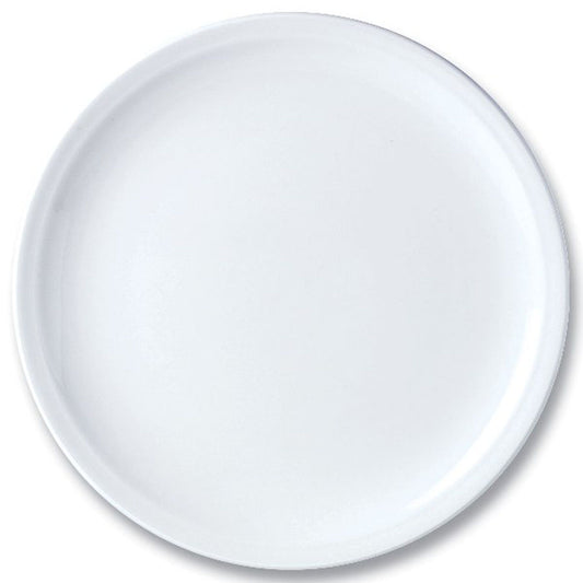 Steelite Simplicity Vitrified Porcelain White Round Plate Pizza / Cake 31.5cm Pack of 6