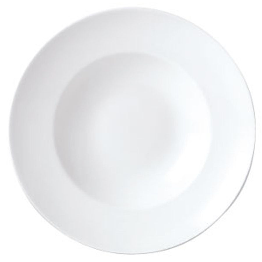 Steelite Simplicity Vitrified Porcelain White Round Nouveau Bowl 30cm Pack of 6