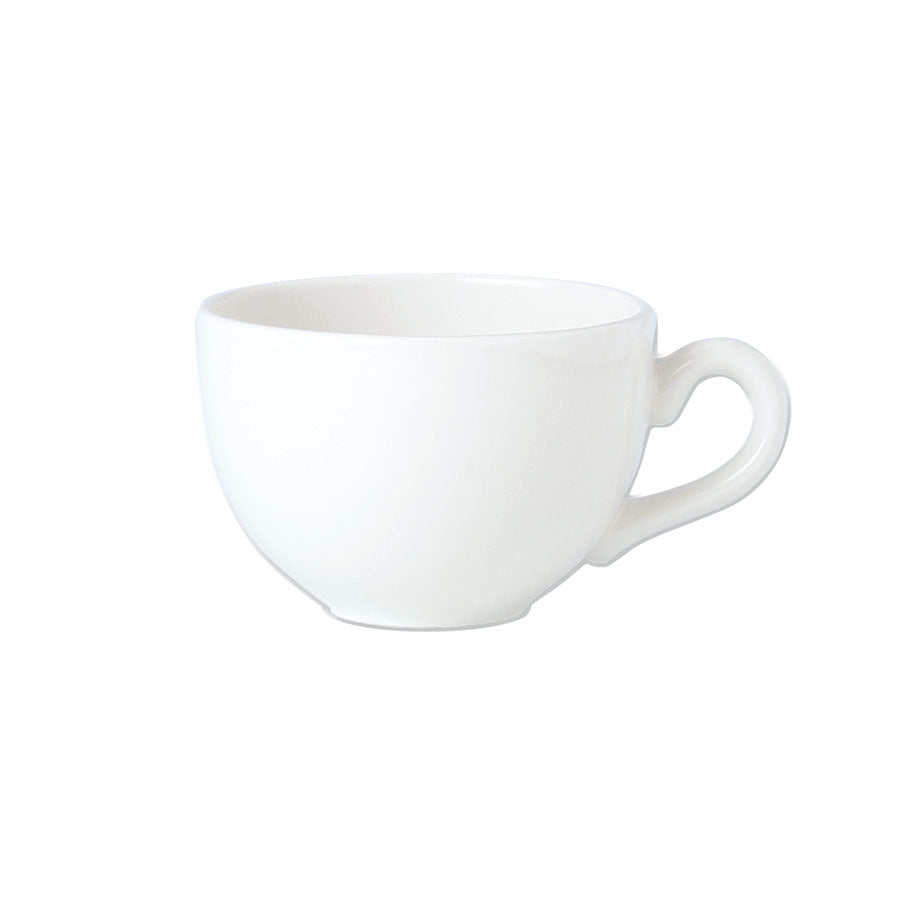 Steelite Simplicity Vitrified Porcelain White Empire Low Cup 45.5cl Pack of 12