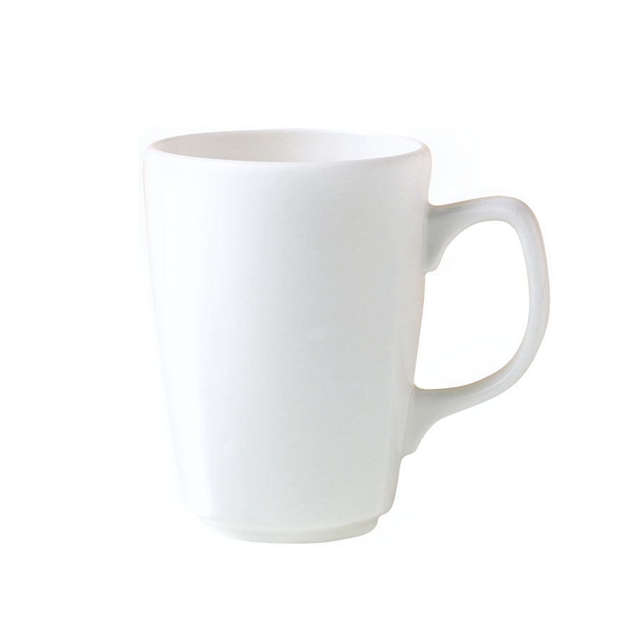 Steelite Monaco Vitrified Porcelain White Mug 23.75cl Pack of 36