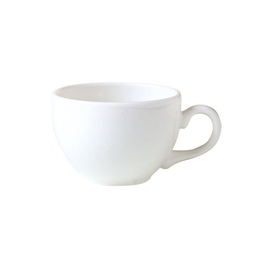 Steelite Monaco Vitrified Porcelain White Low Cup 8.5cl Pack of 36