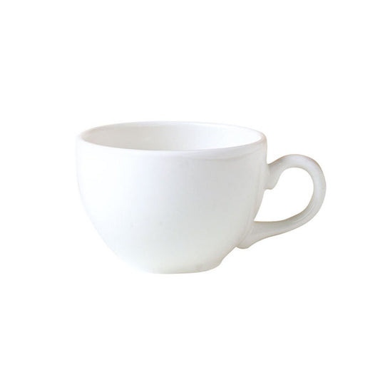 Steelite Monaco Vitrified Porcelain White Low Cup 8.5cl Pack of 36