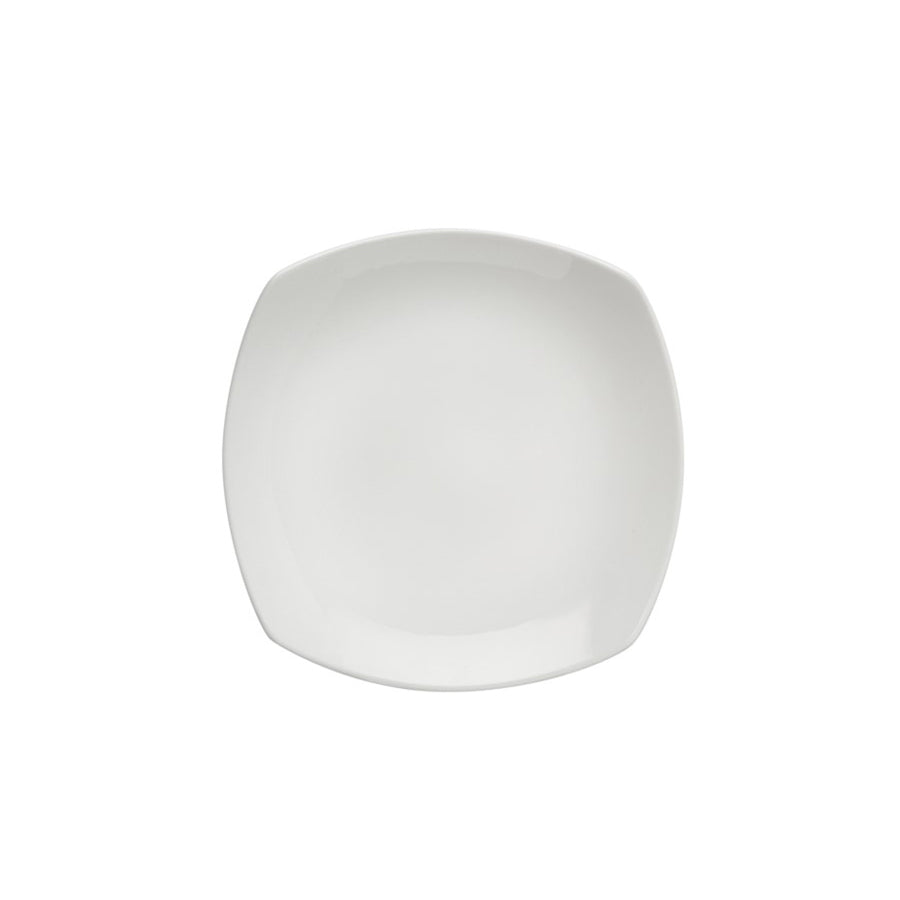 Elia Orientix Bone China White Kakuzara Square Plate 18cm Pack of 6