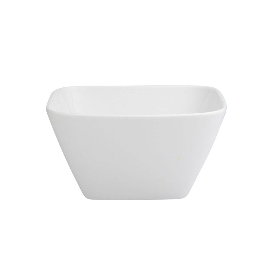 Elia Orientix Bone China White Square Bowl 19x19cm Pack of 4