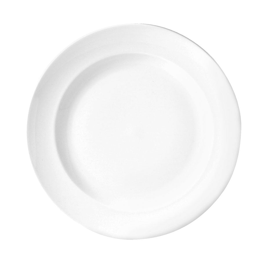 Steelite Monaco Vitrified Porcelain White Round Vogue Plate 27cm Pack of 24