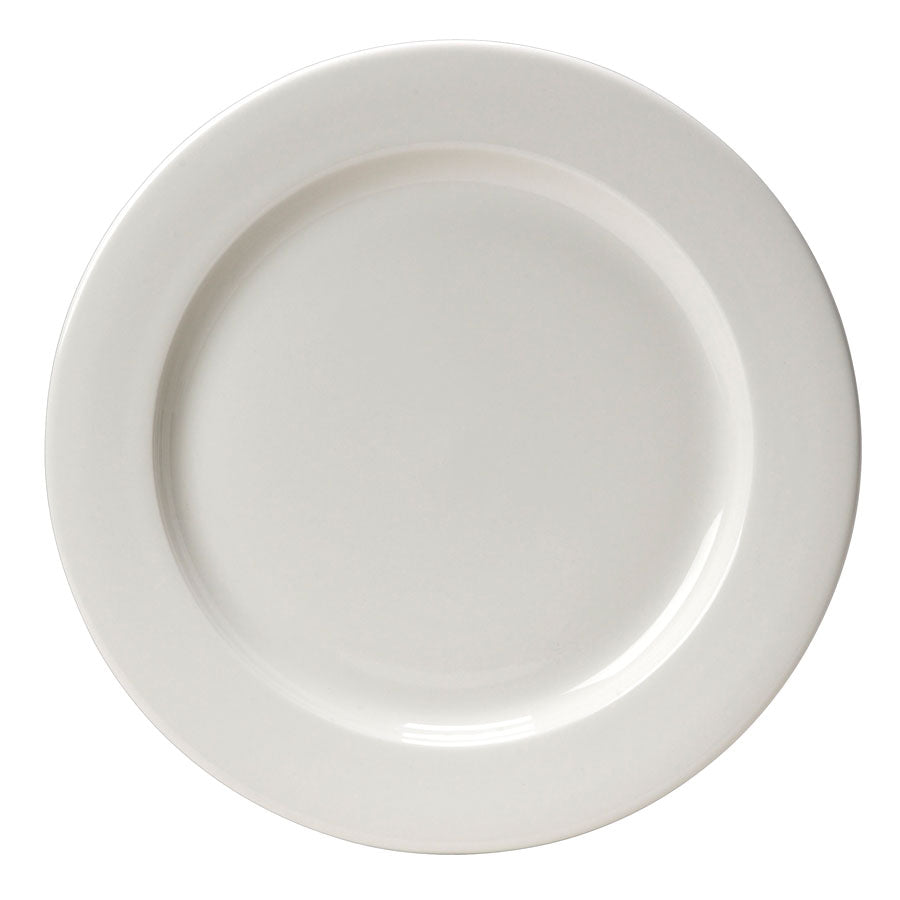 Steelite Monaco Vitrified Porcelain White Round Fine Dining Plate 27cm Pack of 24