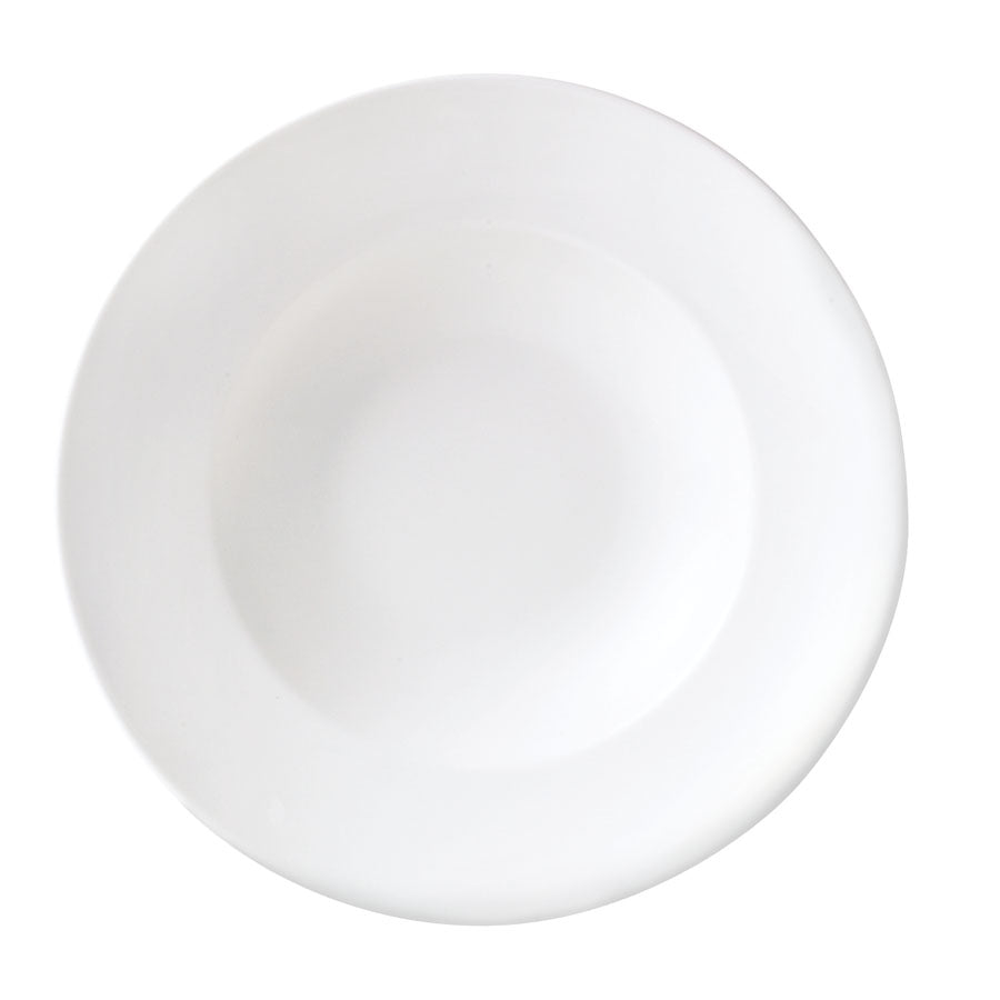 Steelite Monaco Vitrified Porcelain White Round Nouveau Bowl 30cm Pack of 6