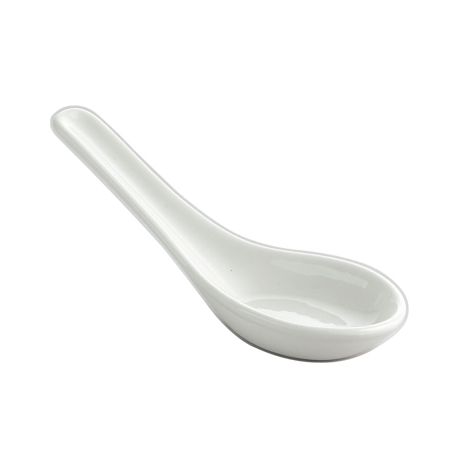 Steelite Monaco Vitrified Porcelain White Mandarin Oriental Spoon Pack of 12