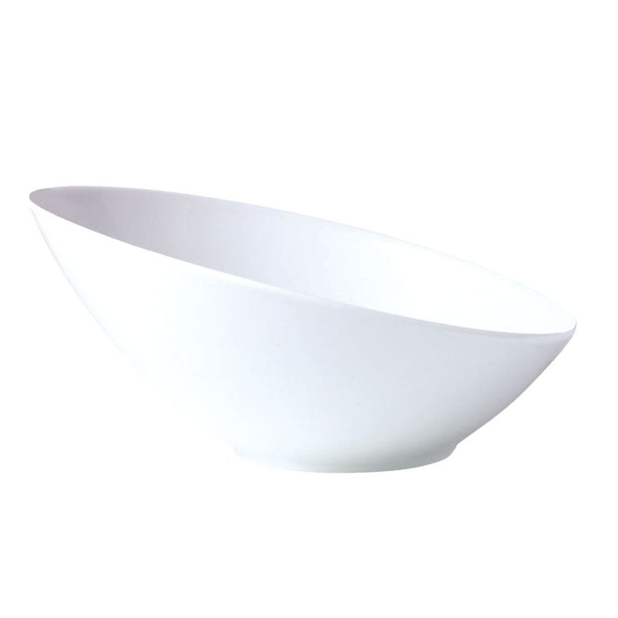 Steelite Monaco Vitrified Porcelain White Round Sheer Bowl 25.5cm Pack of 6