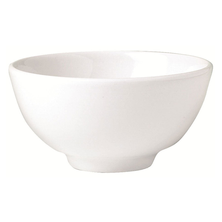 Steelite Monaco Vitrified Porcelain White Round Bowl 12.7cm 5 Inch Pack of 12