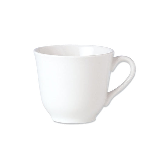 Steelite Monaco Vitrified Porcelain White Cup 22.75cl Pack of 36