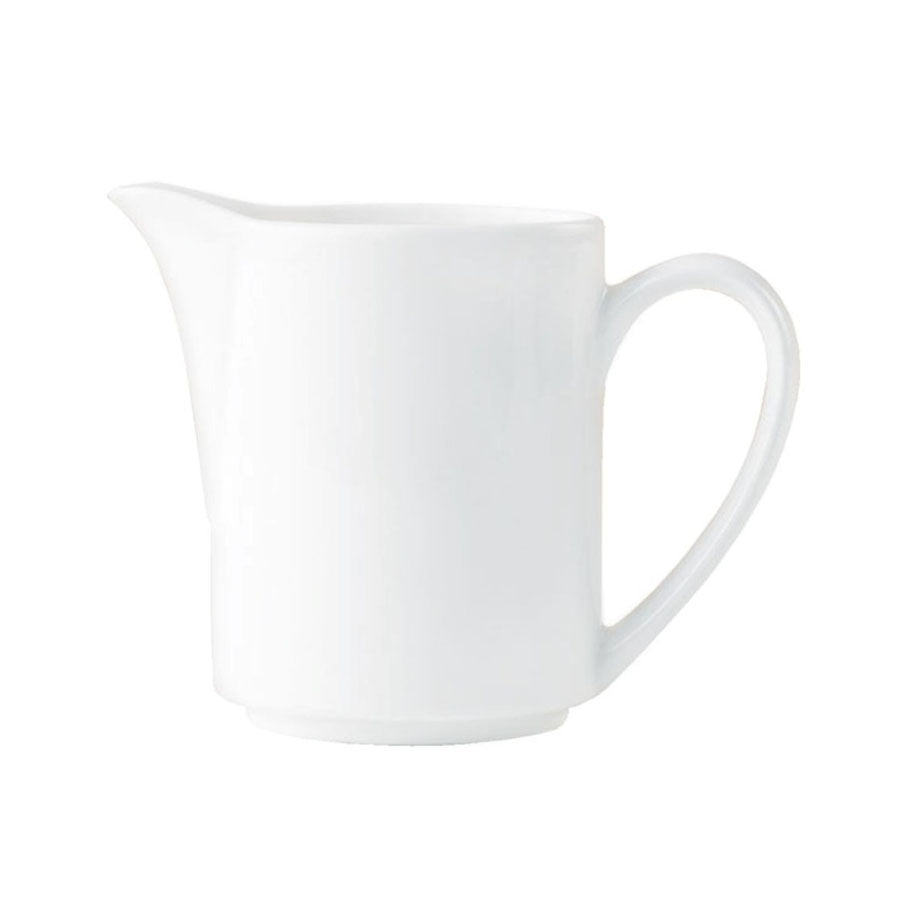 Steelite Monaco Vitrified Porcelain White Vogue Jug 14.25cl Pack of 12