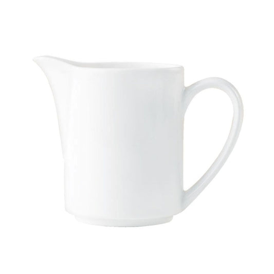 Steelite Monaco Vitrified Porcelain White Vogue Jug 28.5cl Pack of 12