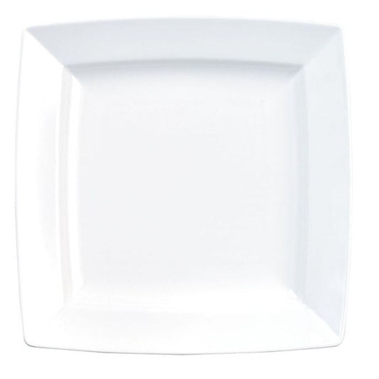 Churchill Energy Alchemy Fine China White Square Plate 17.7cm Pack of 6