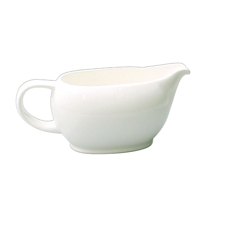 Churchill Alchemy White Fine China Sauce Boat 33cl Pack of 6