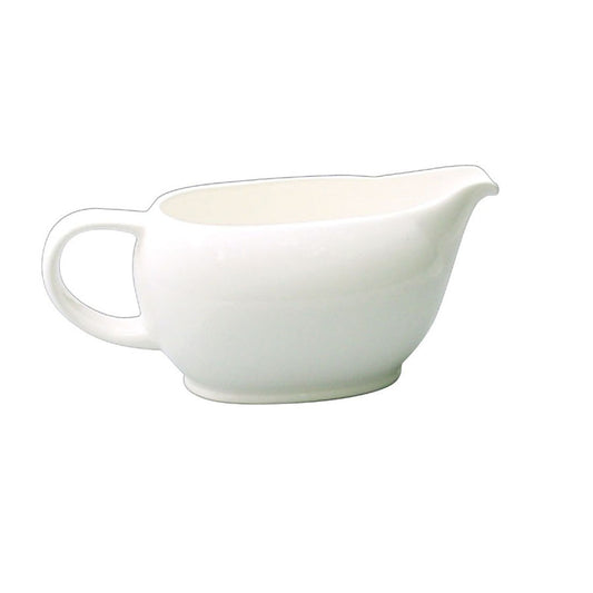 Churchill Alchemy White Fine China Sauce Boat 33cl Pack of 6