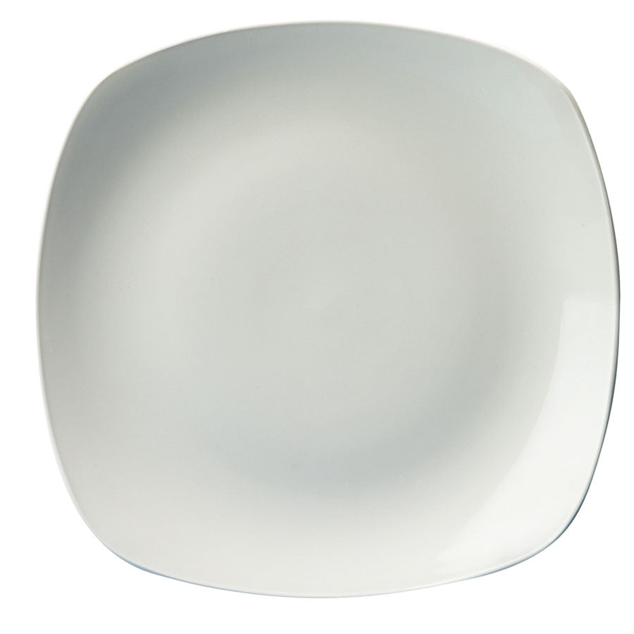 Churchill X Squared Vitrified Porcelain White Square Plate 17cm Pack of 12