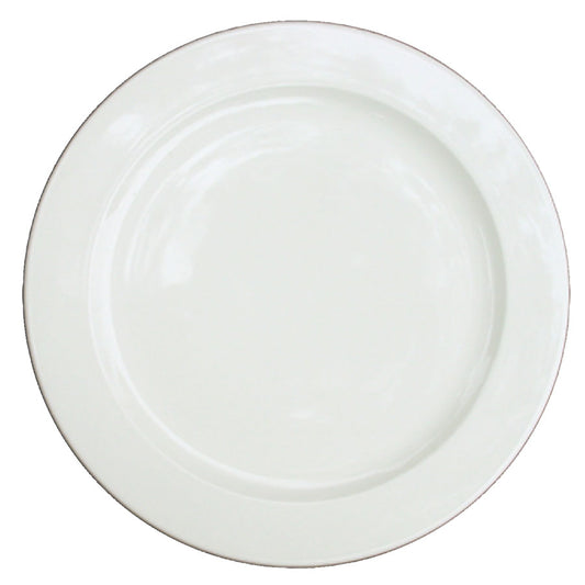 Churchill Alchemy White Fine China Round Service Plate 33cm Pack of 6