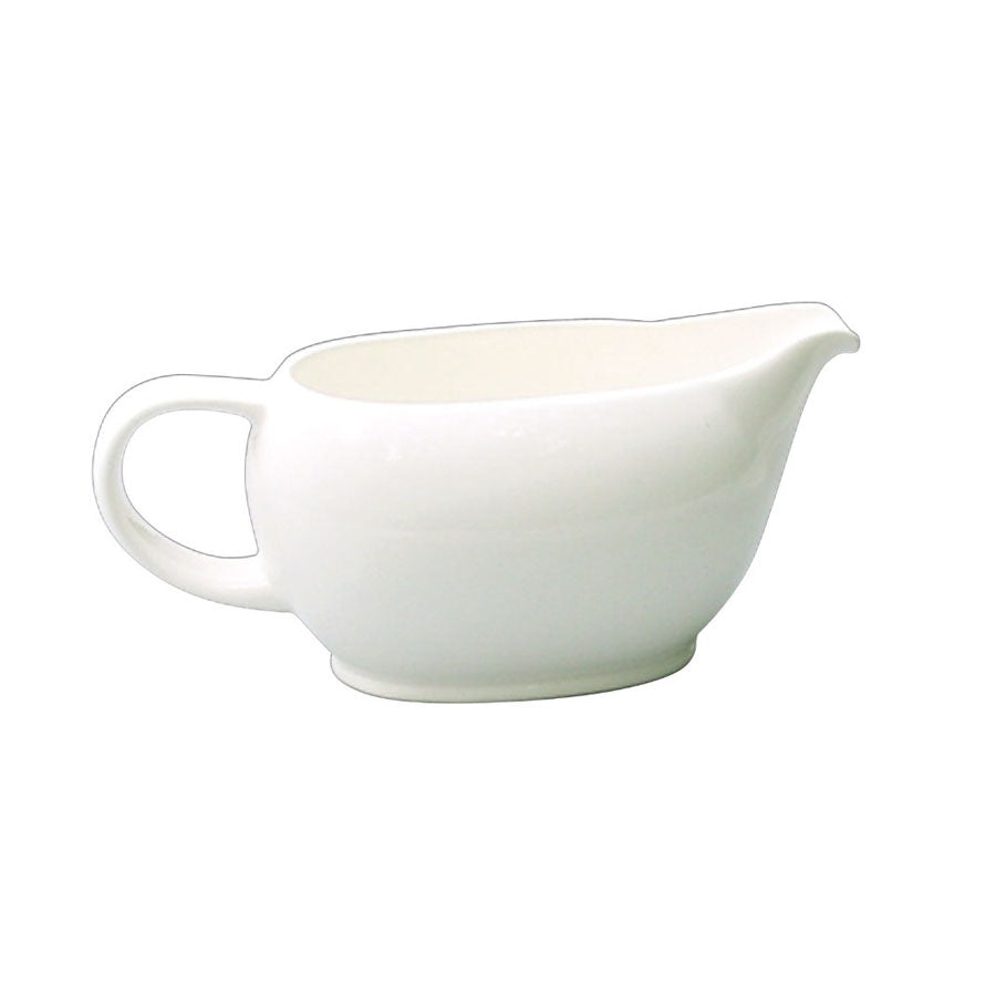 Churchill Alchemy White Fine China Sauce Boat 13.75cl Pack of 6