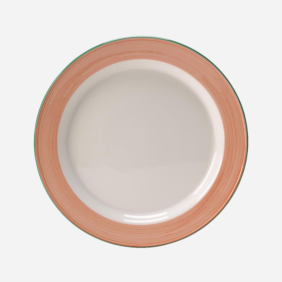 Steelite Rio Vitrified Porcelain Round Pink Plate 27cm Pack of 24