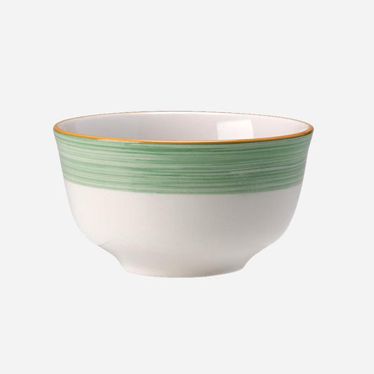 Steelite Rio Vitrified Porcelain Round Green Sugar Bowl 22.75cl Pack of 12