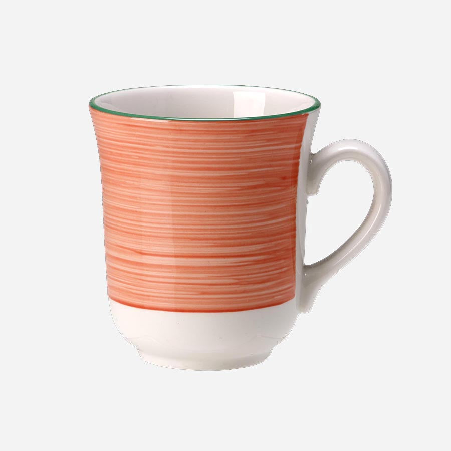 Steelite Rio Vitrified Porcelain Pink Club Mug 28.5cl Pack of 36