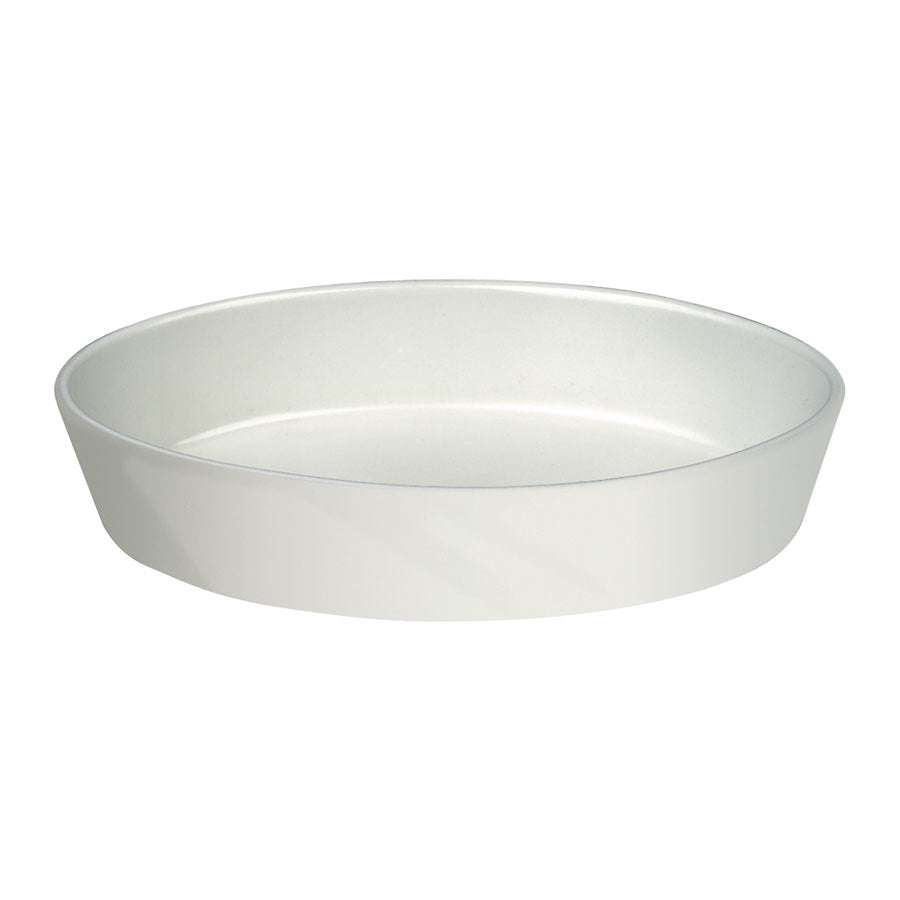 Steelite Simplicity Cookware Vitrified Porcelain White Oval Sole Dish 14x21.5cm Pack of 12