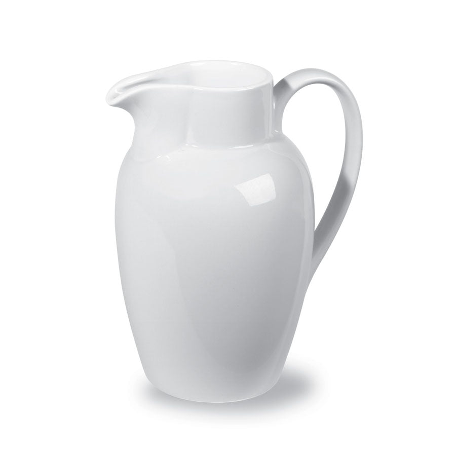 Steelite Simplicity Vitrified Porcelain White Jug 1.1ltr Pack of 6