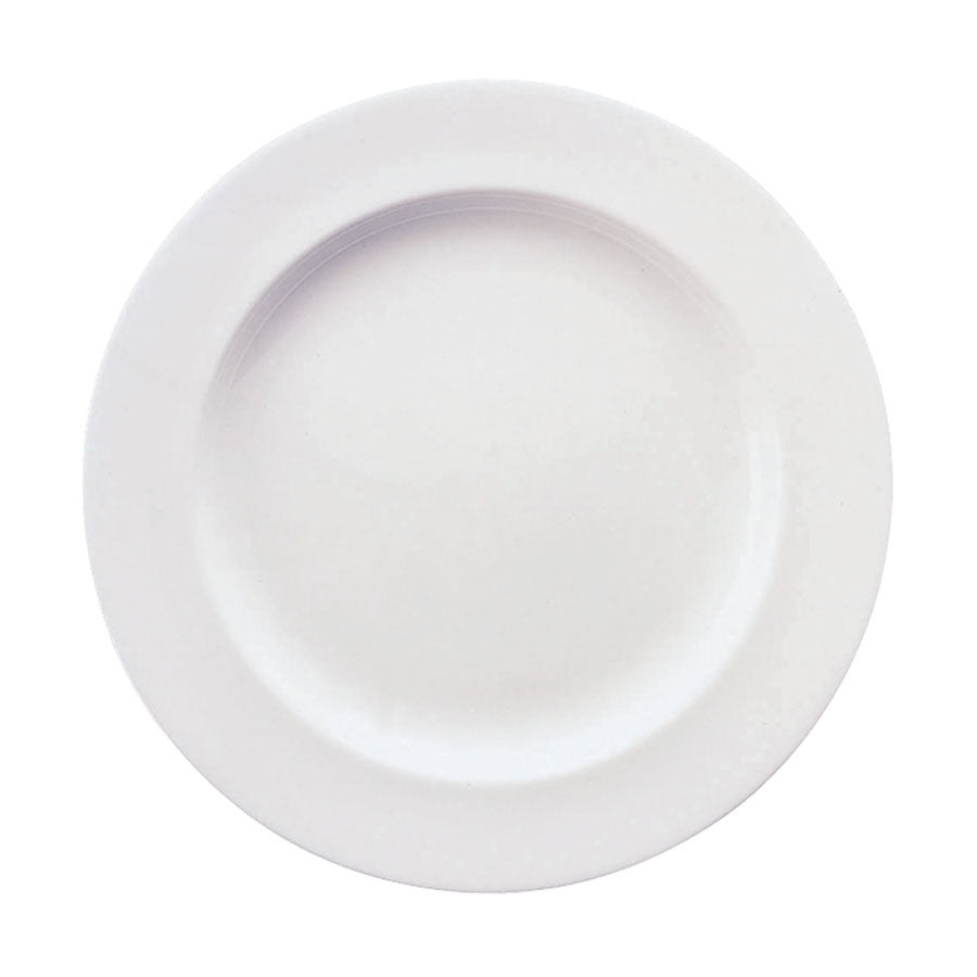 Wedgwood Connaught Bone China White Round Rolled Edge Plate 27.5cm Pack of 4