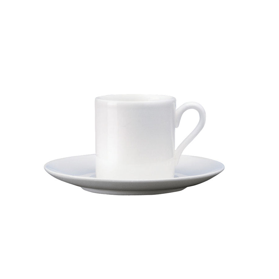 Wedgwood Connaught Bone China White Round Coffee Saucer 12cm For B9433 Pack of 4