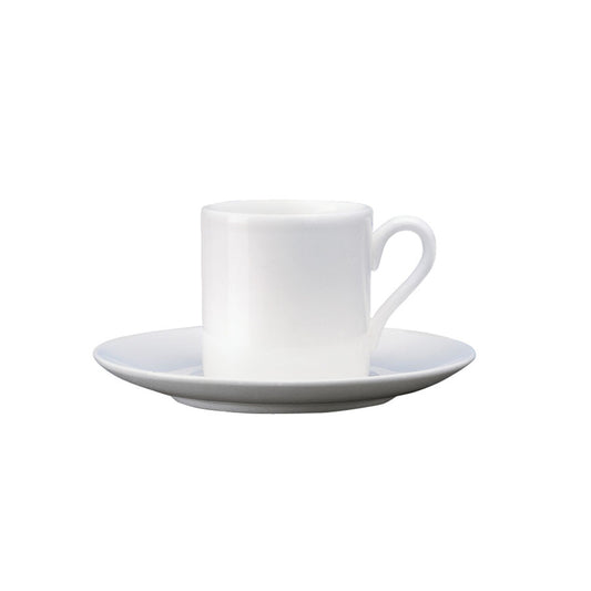 Wedgwood Connaught Bone China White Bond Coffee Cup 8cl 3oz Pack of 4