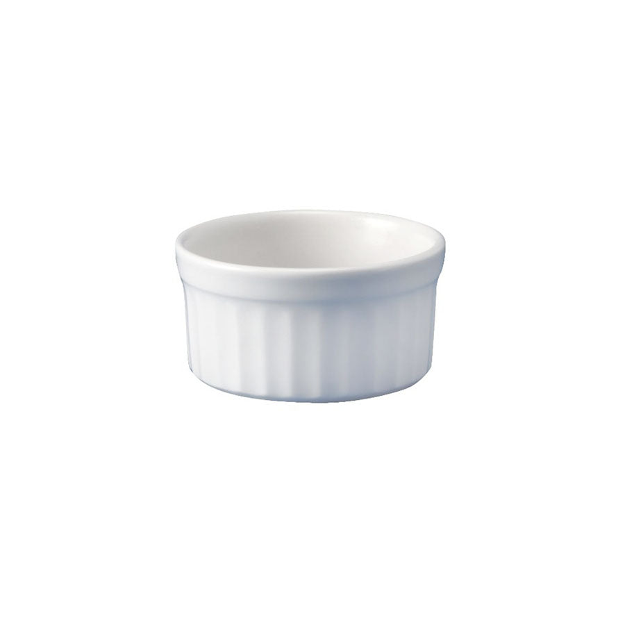 Churchill Cookware Vitrified Porcelain White Round Stackable Ramekin 7cm 9cl 3.2oz Pack of 24