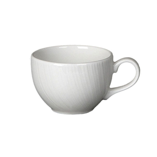 Steelite Spyro Vitrified Porcelain White Low Cup 34cl Pack of 36