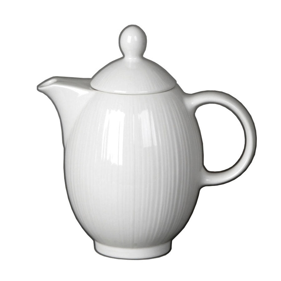 Steelite Spyro Vitrified Porcelain White Coffee Pot 60cl Pack of 6