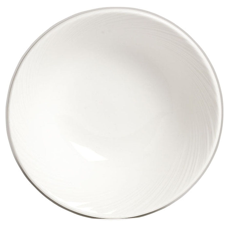 Steelite Spyro Vitrified Porcelain White Round Bowl 16.5cm Pack of 36