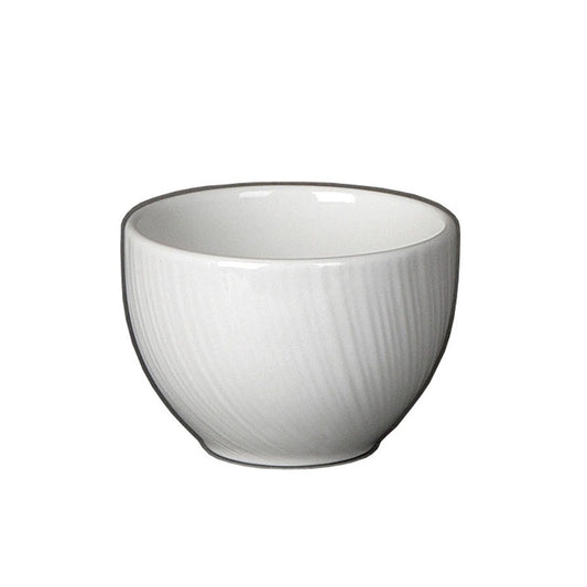 Steelite Spyro Vitrified Porcelain White Round Sugar Bowl 22.75cl Pack of 12