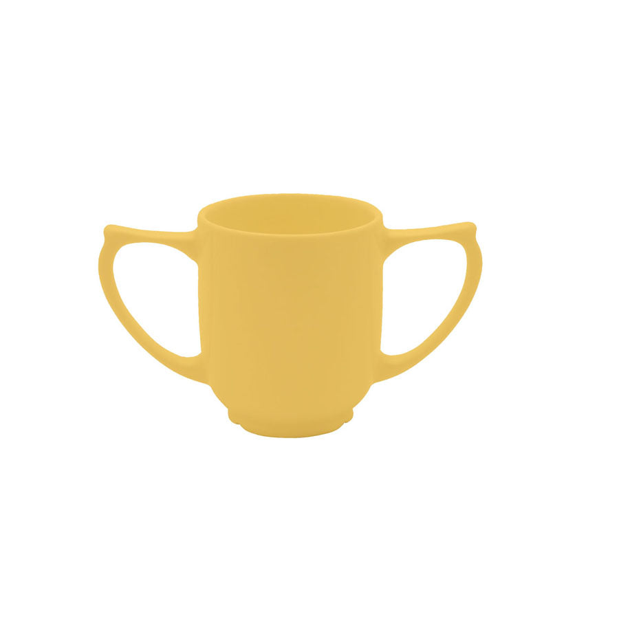 Wade Dignity Porcelain Yellow 2 Handled Mug 25cl