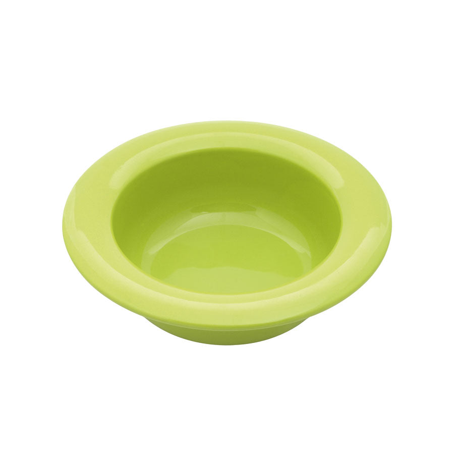 Wade Dignity Porcelain Green Round Deep Wide Rim Bowl 19.5cm