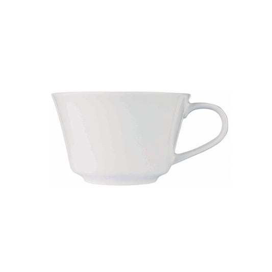 Churchill Ambience Alchemy Fine China White Cup 22.7cl Pack of 6