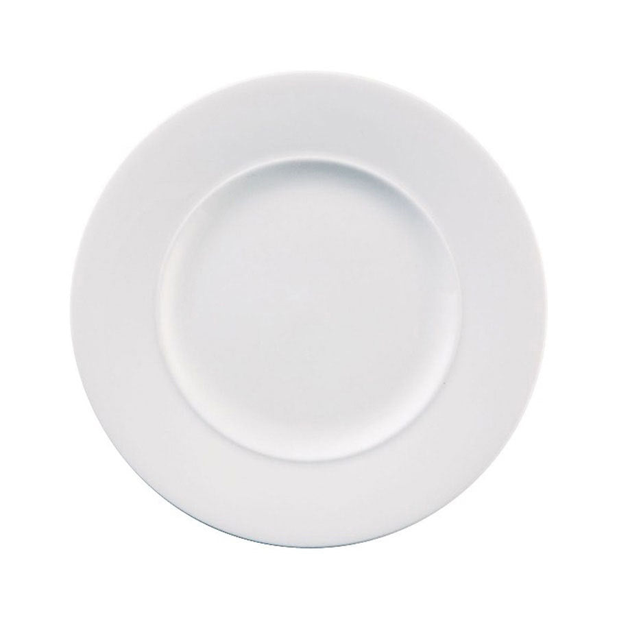 Churchill Ambience Alchemy Fine China White Round Standard Rim Plate 31.7cm Pack of 6