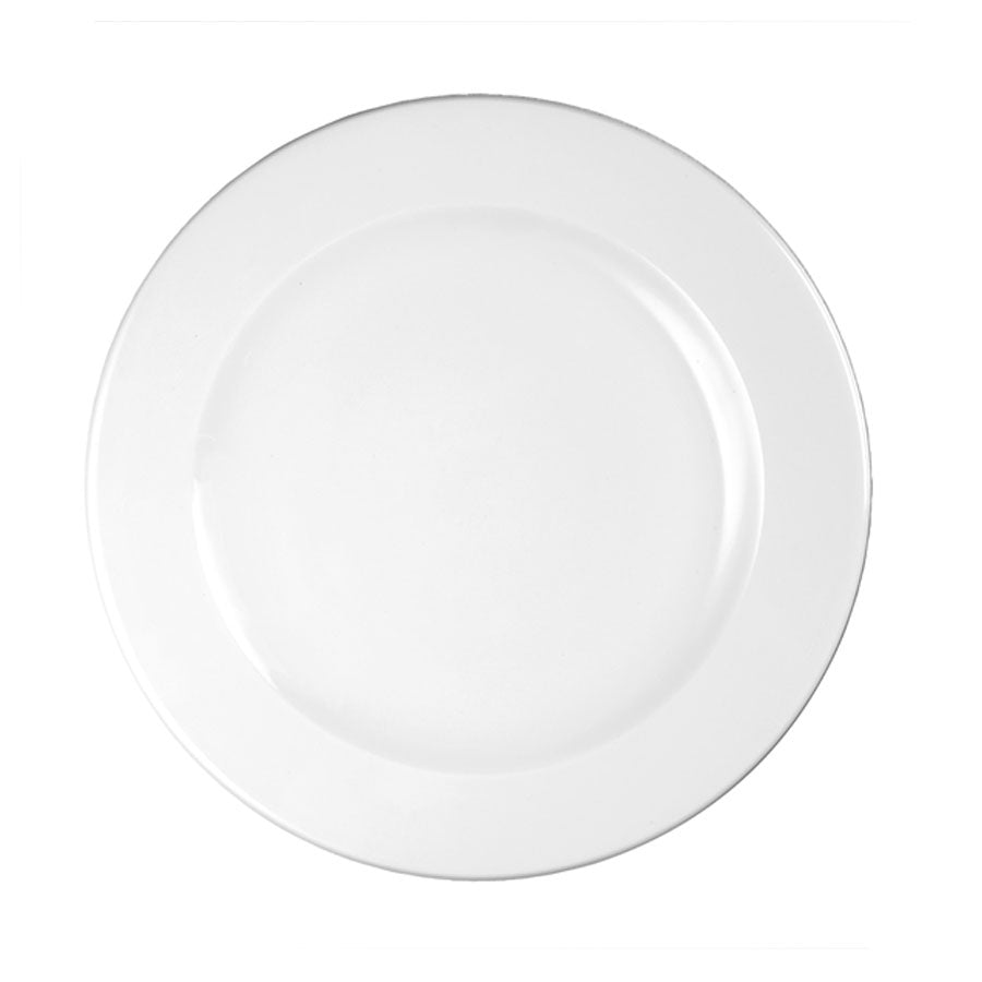 Churchill Profile Vitrified Porcelain White Round Plate 21cm Pack of 12