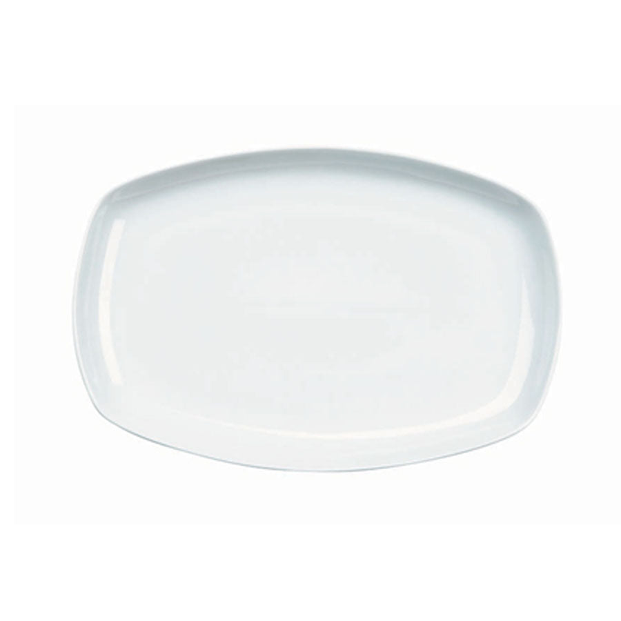 Churchill Art De Cuisine Porcelain White Menu Platter Rectangular 20x30.5cm Pack of 6