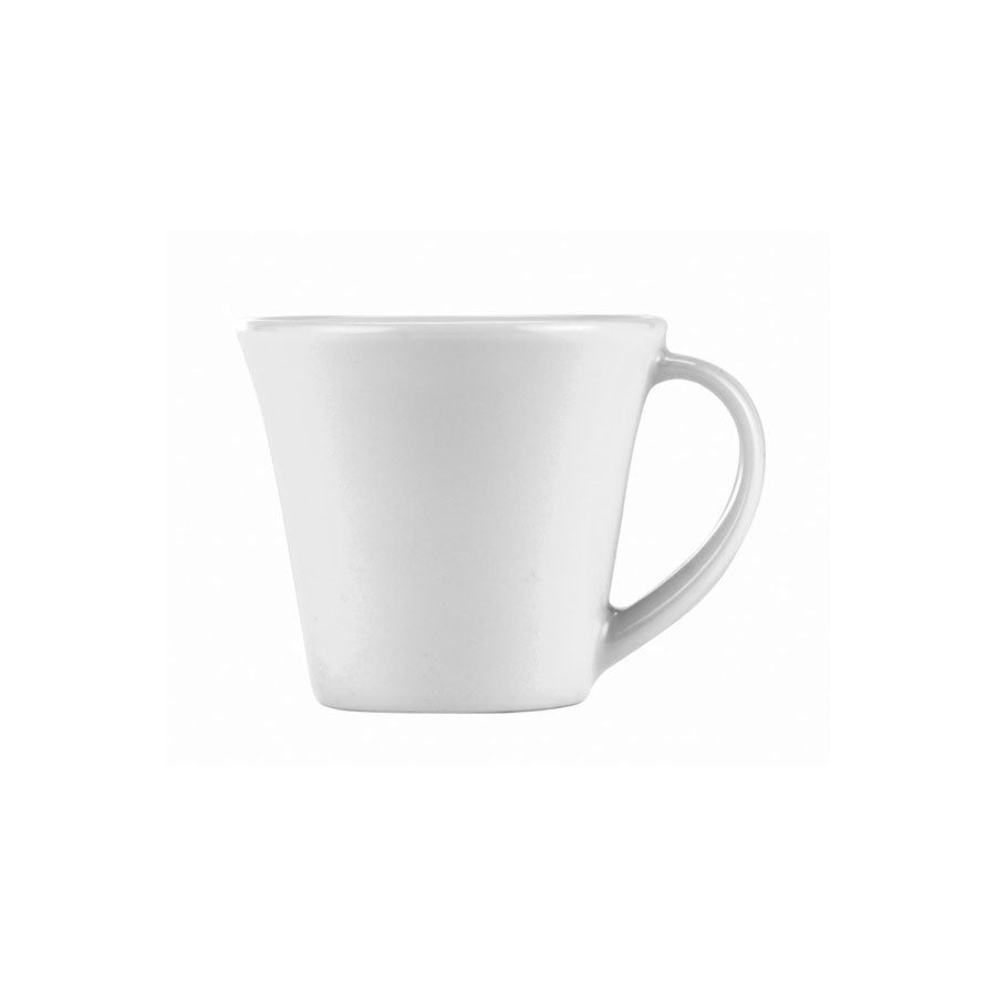 Churchill Art De Cuisine Porcelain White Menu Flared Teacup 34cl 12oz Pack of 6