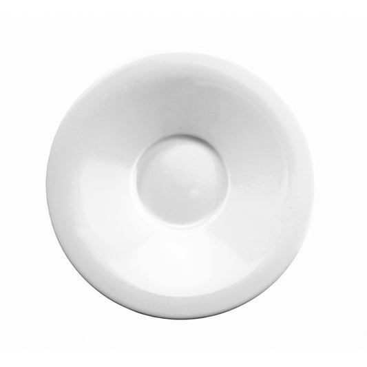 Churchill Art De Cuisine Porcelain White Round Menu Saucer 17.1 cm Pack of 6