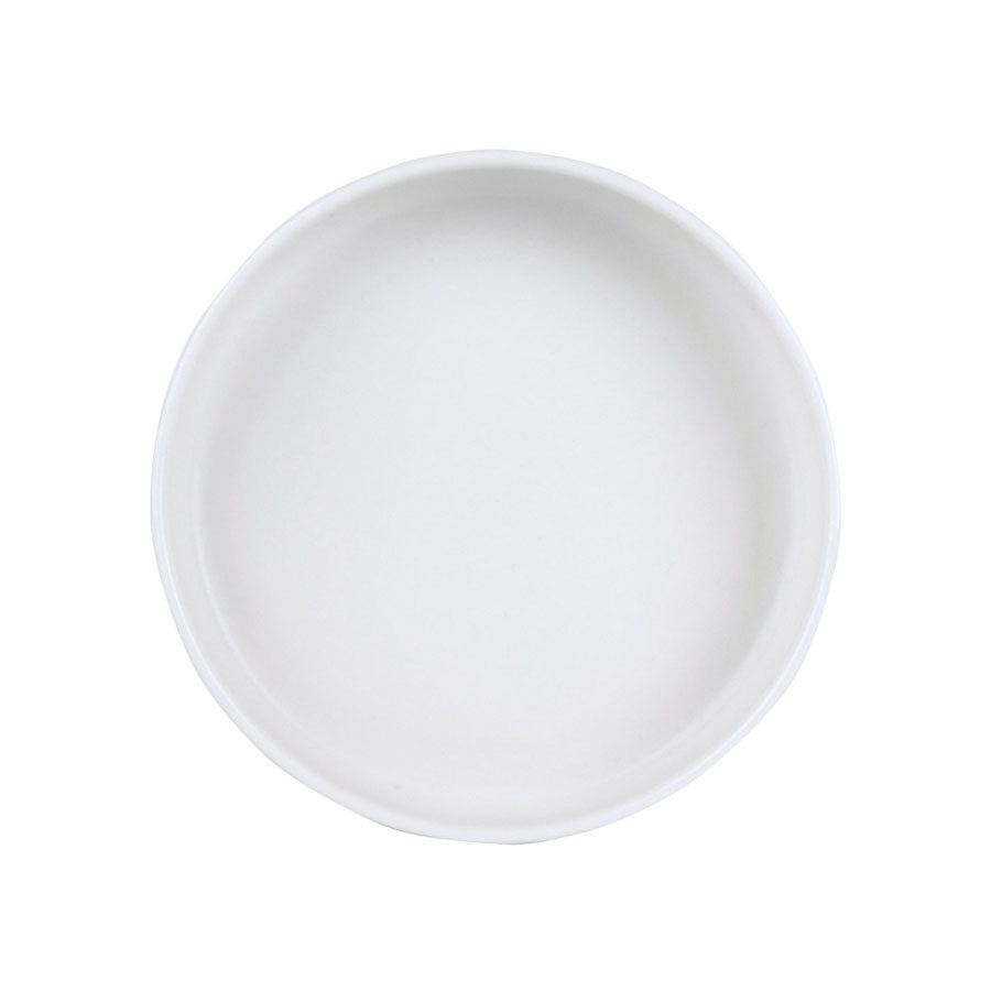 Steelite Taste Vitrified Porcelain White Round Trays Stackable 16.5cm Pack of 12