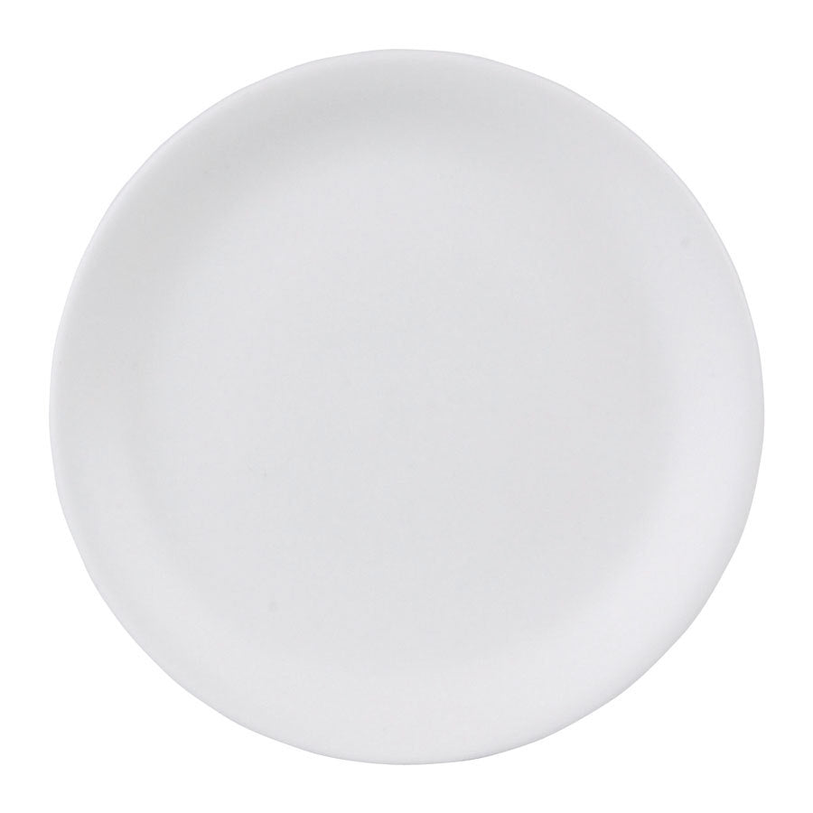 Steelite Taste Vitrified Porcelain White Round Coupe Plate 20.25cm Pack of 24