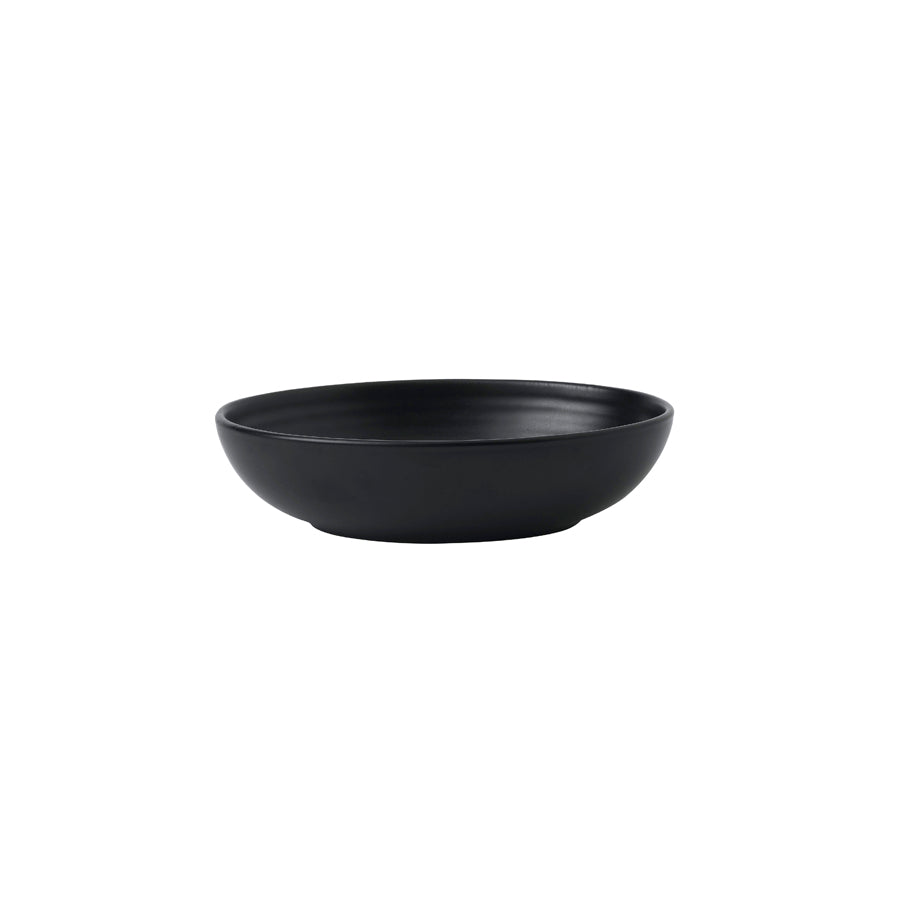 Dudson Evo Vitrified Stoneware Jet Oval Deep Bowl 21.6x16.4cm 100cl 35oz Pack of 6