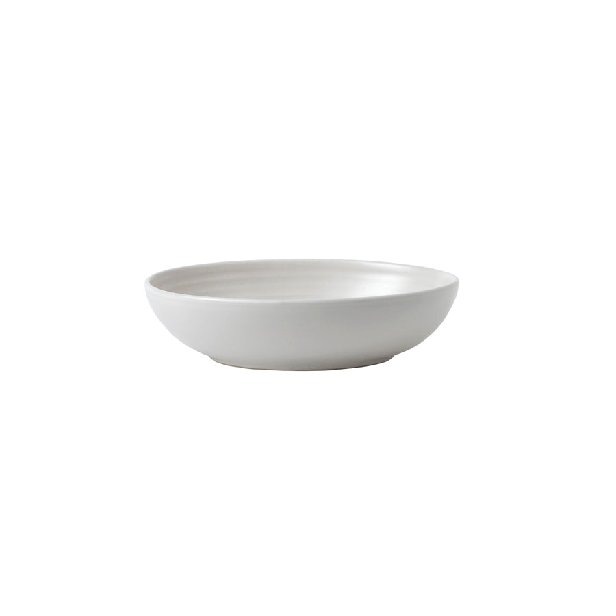 Dudson Evo Vitrified Stoneware Pearl Oval Deep Bowl 21.6x16.4cm 100cl 35oz Pack of 6