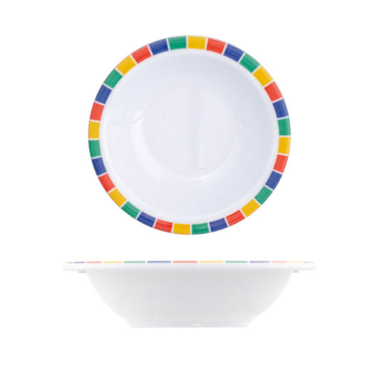 Mirage Carnival Melamine Round Cereal Bowl 15cm 6 Inch Pack of 48